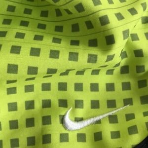Green Nike running Dri-fit shorts